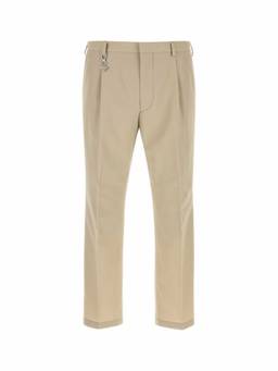 PRADA - Beige Tailored Pleated Trouser
