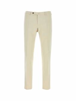 Pt Torino - Off White Slim Trouser