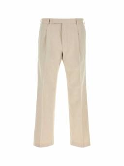 Pt Torino - Light Beige Straight Trouser