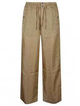 Dries Van Noten - Beige Wide-Leg Trouser