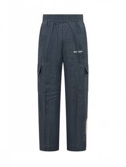 Palm Angels - Navy Blue Straight Cargo (30)