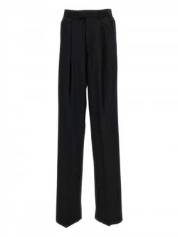 Givenchy - Black Straight Solid Trouser