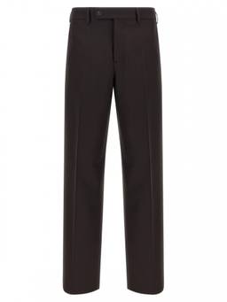Fendi - Brown Crepe Trouser