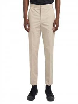 Boss - Beige Flat Front Trouser