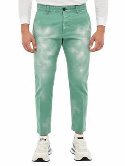 Dsquared2 - Green Flat Front Trouser
