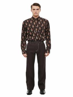 Dsquared2 - Dark Brown Regular Trouser