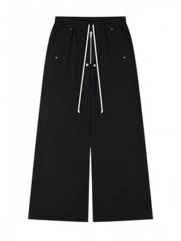 Rick Owens - Black Loose Drawstring Trouser