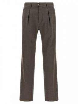 Incotex - Brown Pleated Trouser
