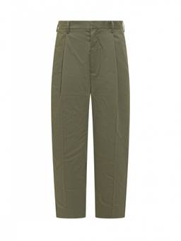 MORDECAI - Green Straight Flat Front Trouser (XS)