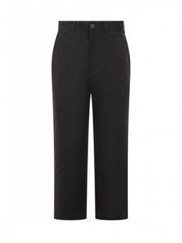 Studio Nicholson - Black Straight Flat Front Trouser (XS)