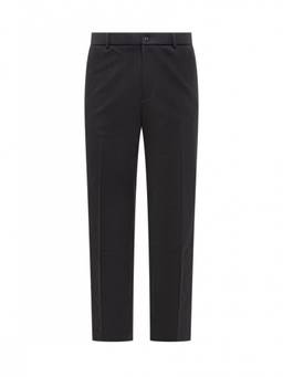Moncler - Blue Tailored Flat Front Trouser