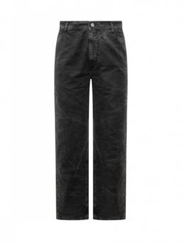 44 Label Group - Black Straight Flat Front Trouser (28)