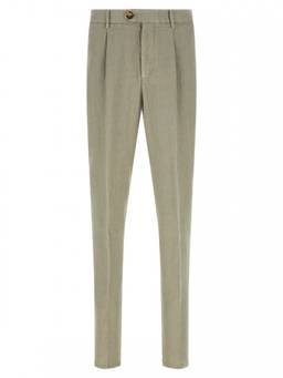 Brunello Cucinelli - Green Tapered Trouser