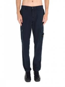 Stone Island - Navy Blue Slim Cargo