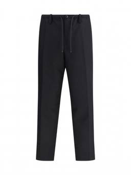 Dries Van Noten - Black Wool Trouser