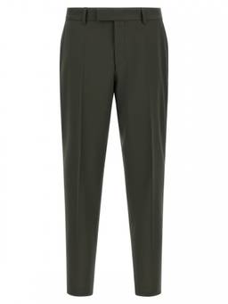 Boss - Green Flat Front Trouser