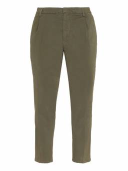 Dondup - Olive Flat Front Trouser (33)