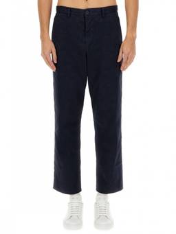 Ps By Paul Smith - Navy Blue Straight Trouser