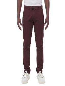 Corneliani - Maroon Flat Front Trouser (26)
