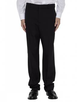 Saint Laurent - Black Flat Front Trouser (34)