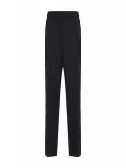 Paul Smith - Dark Navy Flat Front Trouser