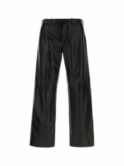Fendi - Black Flat Front Trouser