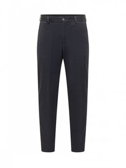 Boss - Black Flat Front Trouser