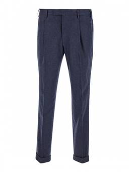 Pt Torino - Dark Blue Slim Trouser