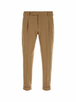 Pt Torino - Light Brown Tailored Trouser