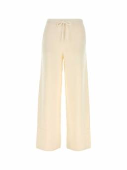 Max Mara - Off White Relaxed Drawstring Trouser
