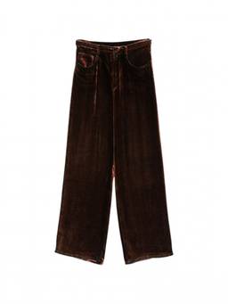 Pierre-Louis Mascia - Red Flared Flat Front Trouser
