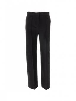 Max Mara - Black Slim Flat Front Trouser