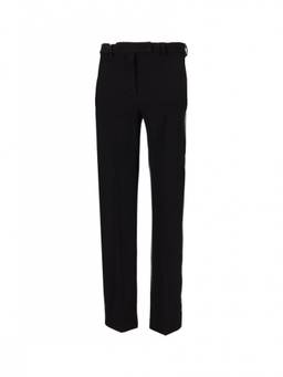 Max Mara - Black Slim Flat Front Trouser (26)