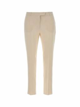 Max Mara - Beige Tailored Flat Front Trouser (32)