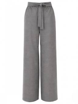 Max Mara - Grey Loose Drawstring Trouser