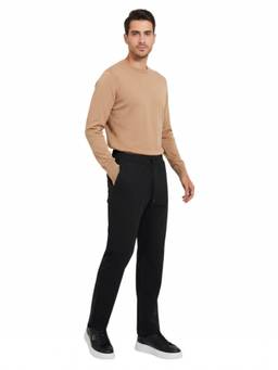 Boss - Black Regular Drawstring Trouser