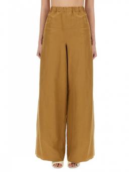 Max Mara - Beige Loose Elasticated Trouser