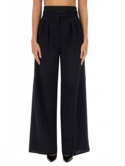 Max Mara - Black Relaxed Pleated Trouser