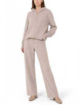 Max Mara - Beige Regular Flat Front Trouser