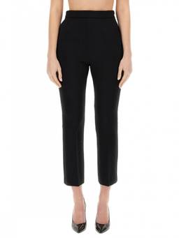 Max Mara - Black Regular Flat Front Trouser (28)