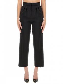 Max Mara - Black Tailored Pleated Trouser (24)