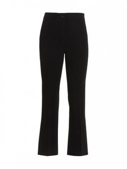 Alberto Biani - Black Regular Flat Front Trouser (26)