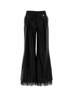 GIUSEPPE DI MORABITO - Black Flared Pleated Trouser (26)