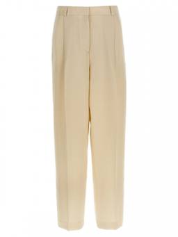 Toteme - Beige Tailored Pleated Trouser