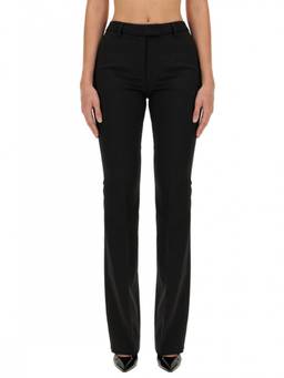 THE LATEST - Black Skinny Flat Front Trouser (28)