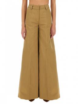THE LATEST - Beige Regular Flat Front Trouser (28)