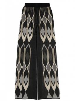Circus Hotel - Multicolor Relaxed Elasticated Trouser