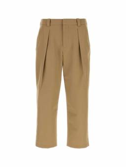 A.P.C. - Beige Tapered Pleated Trouser