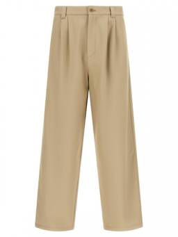 A.P.C. - Light Beige Pleated Trouser
