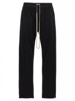 Rick Owens - Black Straight Drawstring Trouser